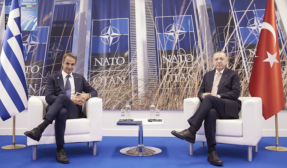 Πρόσωπο με πρόσωπο θα βρεθούν Μητσοτάκης και Ερντογάν στη Σύνοδο Κορυφής του ΝΑΤΟ
